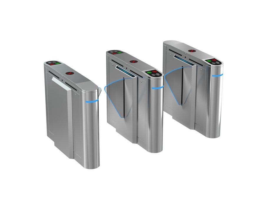 Keyable KFB1418R pedestrian entrance barrier