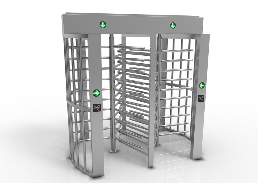 Keyable KFH2315 pedestrian entrance barrier