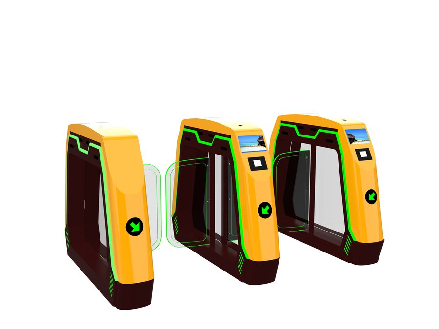 Keyable KSB1323-Y pedestrian entrance barrier