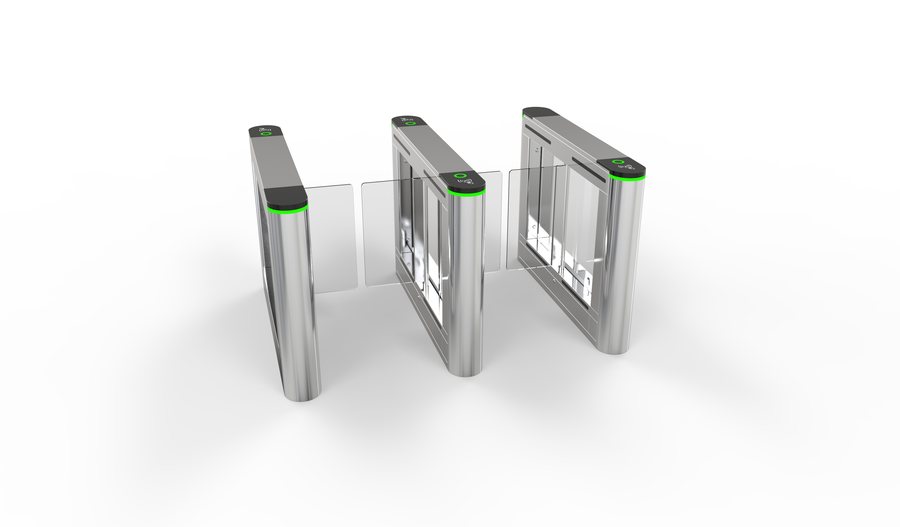 Keyable KSB1418R pedestrian entrance barrier