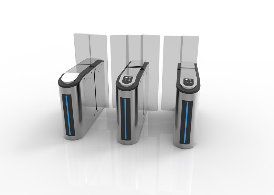 Keyable KSD1438 pedestrian entrance barrier