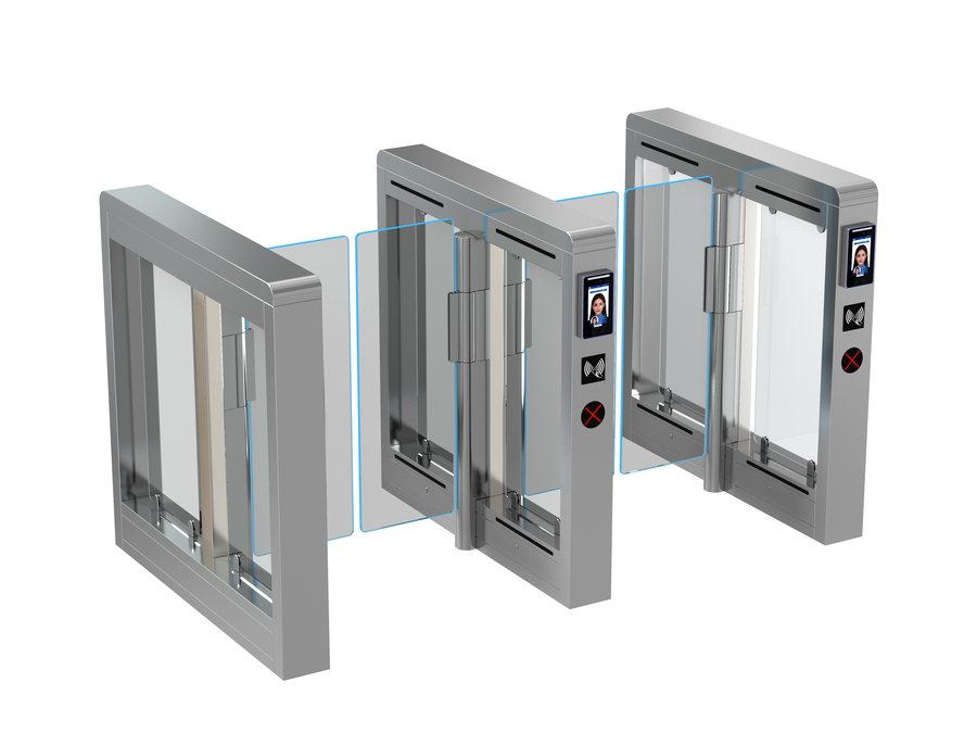 Keyable KSP1412H pedestrian entrance barrier