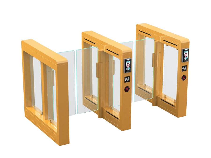 Keyable KSP1412H-G pedestrian entrance barrier