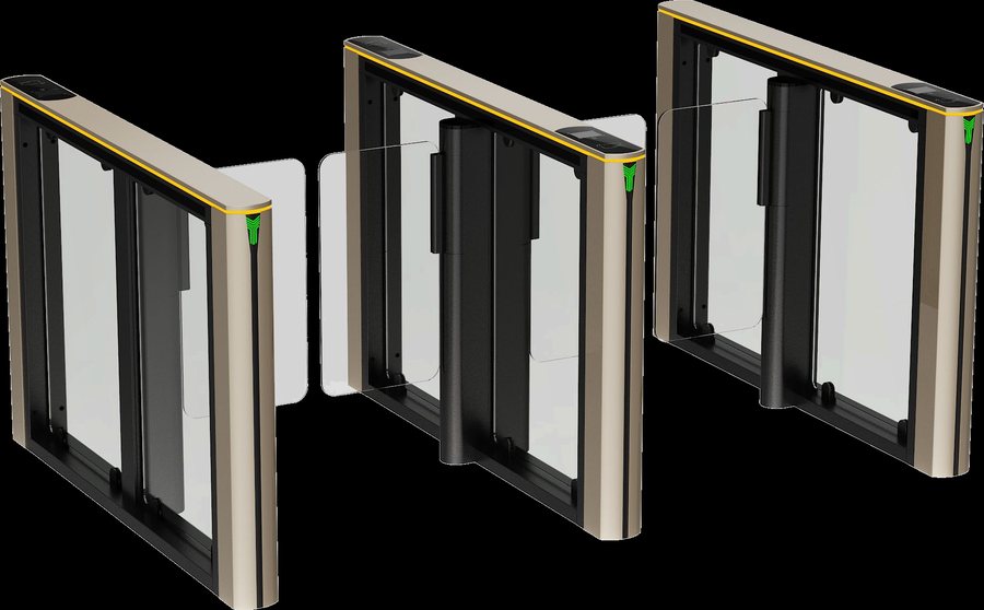 Keyable KSP1512TD pedestrian entrance barrier